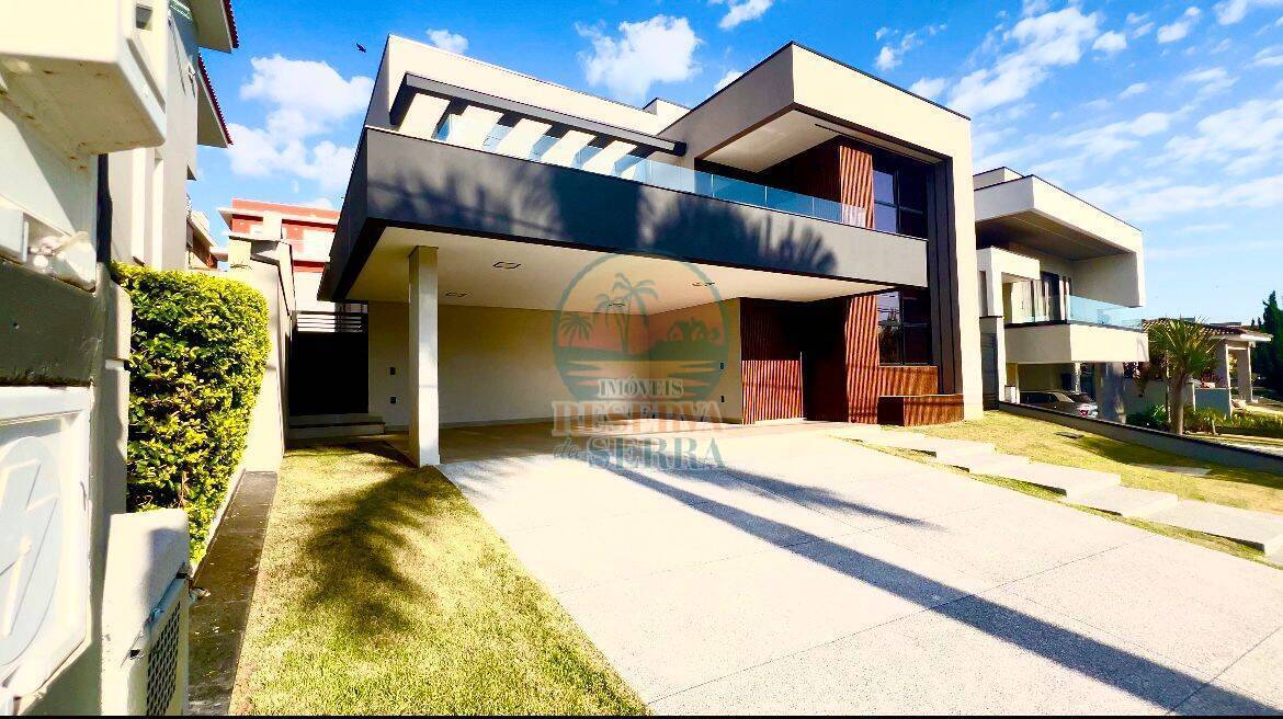 Nova casa moderna a venda no condomínio Reserva da Serra